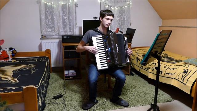 Hava Nagila (židovská) akordeon Tomáš Rožboud смотреть онлайн