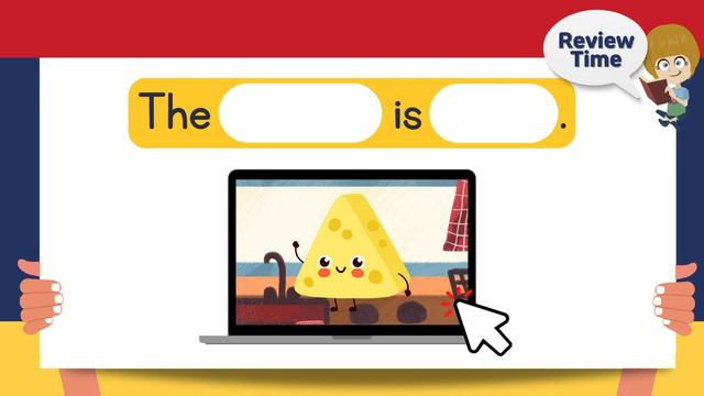 Learn to Read - 003 Shapes 1 | English Reading Practice | Simple sentences | Learn English for kids