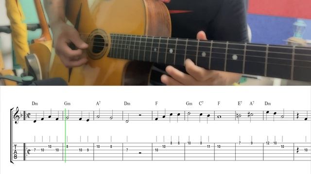 Midnight in Moscow (Theme) .. | Gypsy Jazz Guitar Tabs смотреть онлайн