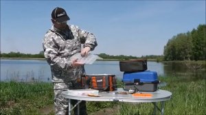 Рыболовная сумка Helios и ящик рыболова ТОНАР