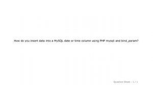 MySQL : Using Mysqli bind_param with date and time columns?