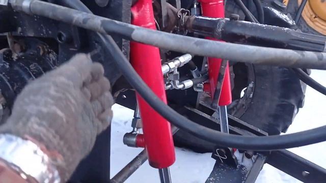 Отвал бабочка и передняя навеска на МТЗ 82 смотреть онлайн