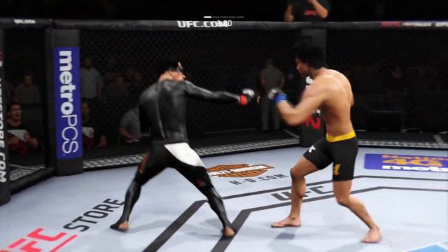Kato vs. Bruce Lee (EA Sports UFC 2) - Epic Battle 💯 🐲 - Dragon Fights 🐉 смотреть онлайн