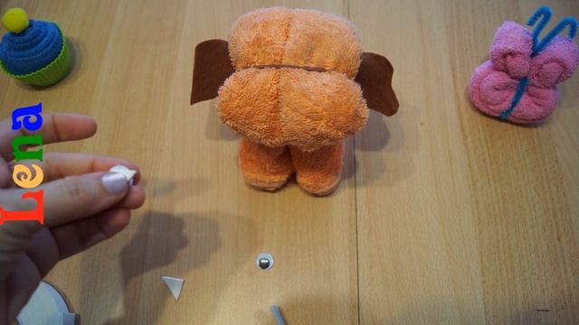 Gästetuch Welpen ? Hund aus einem Tuch - DIY Towel Puppy ? cute towel dog DIY - собака из полотенца смотреть онлайн