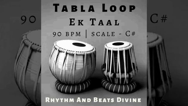 " Ek Taal - 12 Beats " - Tabla Loop #tabla #percussion #taal