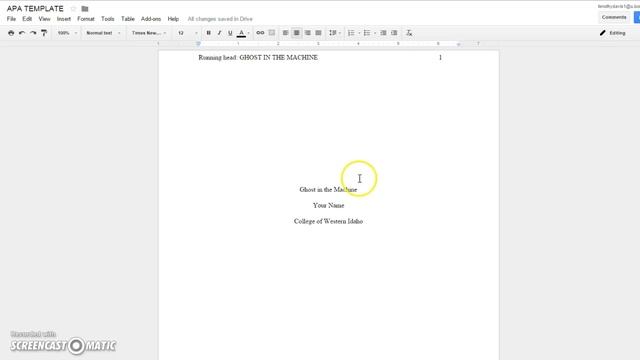 How to Format an APA Paper using Google Docs смотреть онлайн