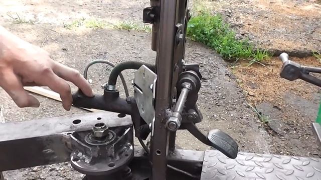 Минитрактор из МБ.Адаптер к мотоблоку своими руками. Описание тормозной системы. Нижний Новгород смотреть онлайн