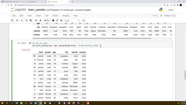 Python Data Analysis - | 5 | - Pandas Basics