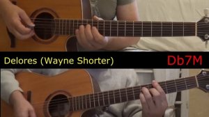 Delores (Wayne Shorter) Jazz guitars with chords  Dolores