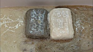 РАЗМОКШЕЕ ДЕГТЯРНОЕ И ХВОЙНОЕ МЫЛО ? SOAKED SOAP RELAX / АСМР ЗВУКИ / ГУСТАЯ ПЕНА И ЖМЯК ?