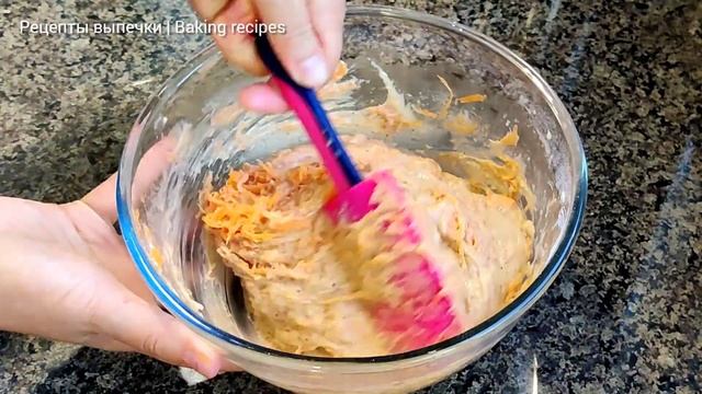 Самый нежный пирог.Вкусный морковный кекс. Все смешал и в духовку. смотреть онлайн
