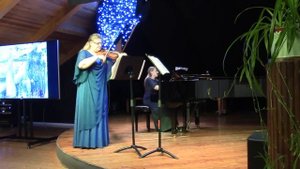 М. Глинка. Ноктюрн "Разлука". Исполняют Мария Прокопьева (скрипка) и Елена Эндеберя (фортепиано).