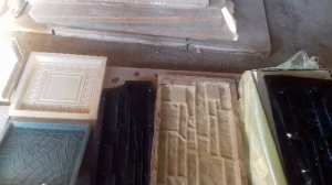 Формы для плитки из АБС,ПВХ пластика сравнение.