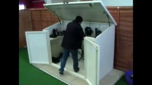 Гараж для хранения велосипедов