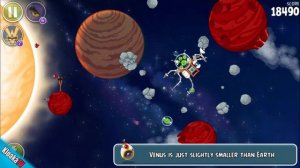 Angry Birds Space 10-2 Solar System - Venus Walkthrough (3 Stars)