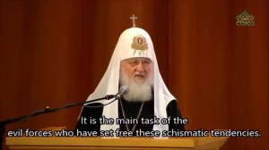 Orthodox Patriarch of Moscow - Why they plot against the Russian Orthodox Church