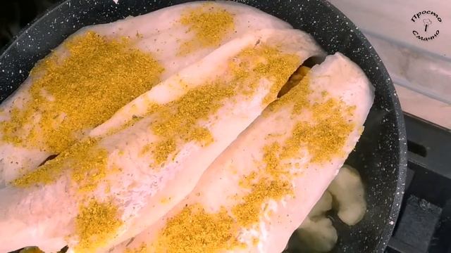 Риба ХЕК З ОВОЧАМИ на сковороді. Просто і смачно
