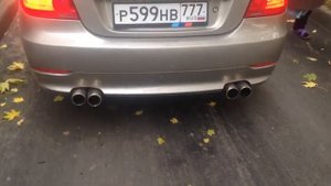 Бмв е60 525 выхлоп
