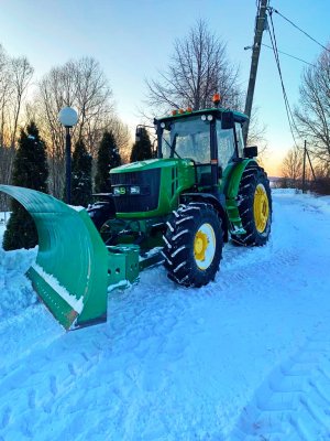 Отвал бульдозерный БП 2.9 для Джон Дир  6140 - John Deere  6135   шириной захвата 2,9 метра