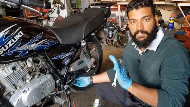 How to Tune up your motorcycle at home Suzuki Gs 150 or other By Tamoor Pervaiz