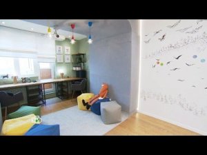 "Квартирный вопрос": Детская для супергероев с игровой и кроватями-невидимками