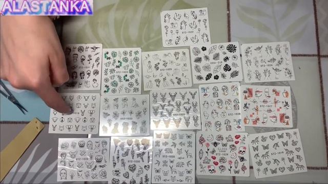 AliExpress Слайдеры для ногтей 16 шт Наклейки на ногти смотреть онлайн