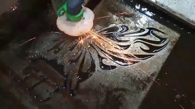 Плазменная резка. Вырезаем бабочку