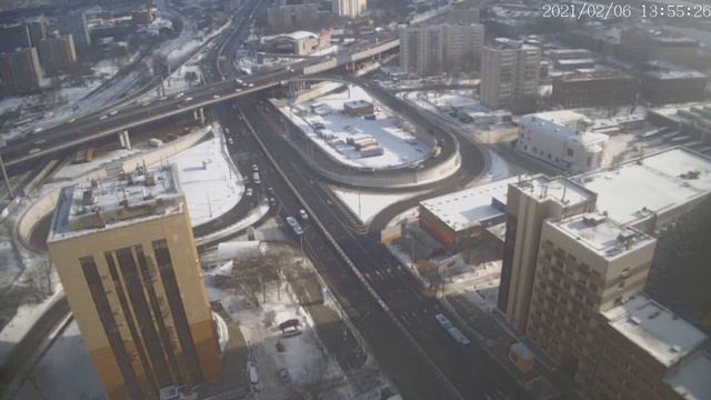 Москва - Нижегородская улица - веб камера 06.02.2021, 10:56 смотреть онлайн