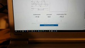 Raspberry MPU6050 Tornado websocket data streaming