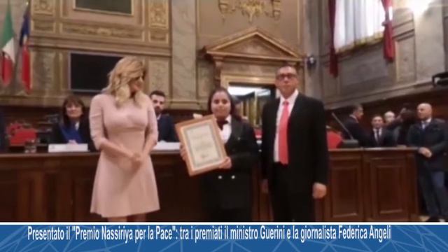 "Premio Nassiriya per la Pace": tra i premiati il ministro Guerini e la giornalista Federica Angeli смотреть онлайн