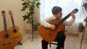 Этюд Маттео Каркасси.гитара.2 класс