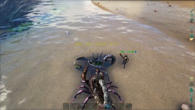 ARK: Survival Evolved - ВСТРЕТИЛИ КЛАН -  АРК (Выживание №4,1440p)