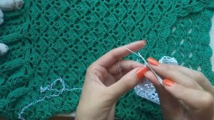 Манжеты (митенки) в стиле бохо крючком