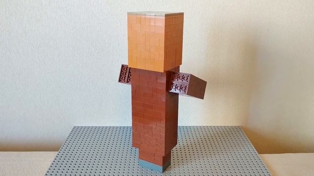ЛЕГО САМОДЕЛКА - ЖИТЕЛЬ ИЗ ИГРЫ MINECRAFT!!! смотреть онлайн