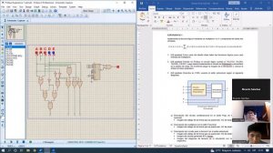 Laboratorio Calificado 2 - Video Explicativo de la Experiencia 1 (Proteus + Vhdl) - Grupo 1