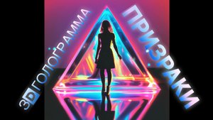 Призраки! 3D голограмма #hologram #голограмма #пирамидка #holograms #hologramanimation