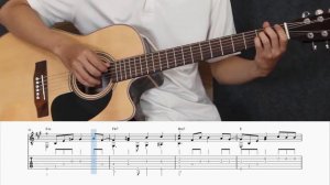 TEAR IN HEAVEN | Kỹ thuật Hamer-on và Pull-offs Fingerstyle | Note +  Hợp âm +Sheet | Eric Clapton