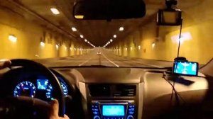 Подводный туннель в сторону Кронштадта, Санкт-Петербург.