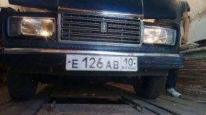 дхо в блок фаре 2107