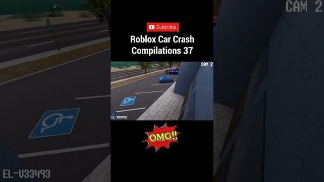 INSANE!! Roblox Car Crash Compilation 37 #shorts #roblox