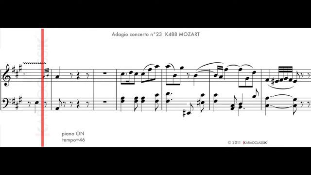 MOZART adagio T46 piano ON смотреть онлайн