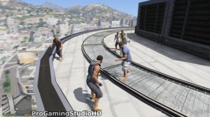 GTA 5 Funny_Crazy Jump Compilation #3 (GTA V Fails Funny Moments)