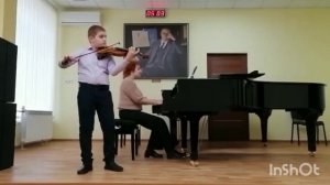 Марабян Сурен 10 лет С. Кесаян " Концертино"