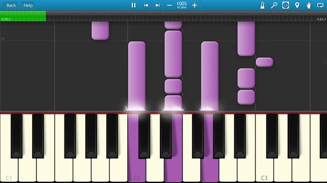 Noize MC - Выдыхай (на пианино Synthesia) смотреть онлайн