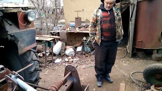 Фреза с грядообразователями на Т-25. Очередные ответы на вопросы смотреть онлайн