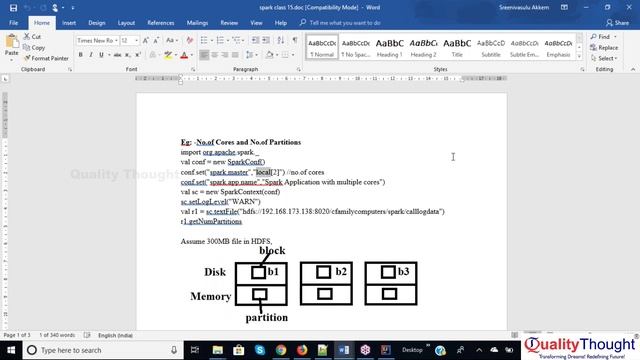 Introduction & Operations of RDD - Hadoop #spark & Scala Tutorial for Beginners | Session - 10