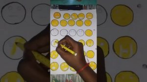 How to draw and color emoticons emoji faces colouring book ?????#shorts #viral #drwing #video