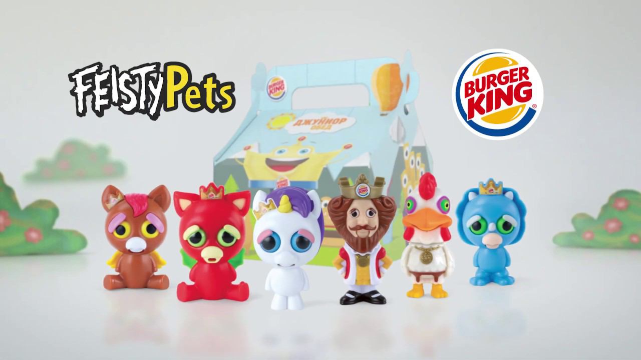 Новые очаровательные игрушки "Фэйсти Пэтс" уже в БУРГЕР КИНГ! смотреть онлайн