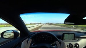 NEW KIA STINGER GT 3.3 l V 6 366 hp 269 kW POV DRIVE Test 265 km/h Top Speed OnBoard German Autobah