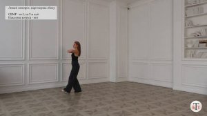 Открытый левый поворот, партнерша сбоку - Танго ( Open Reverse Turn, Outside) - WDSF, G.Howard, ISTD